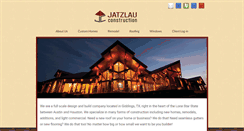 Desktop Screenshot of jatzlauconstruction.com